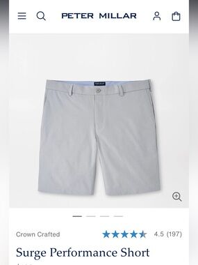 P men’s Peter Millar Surge Performance Shorts